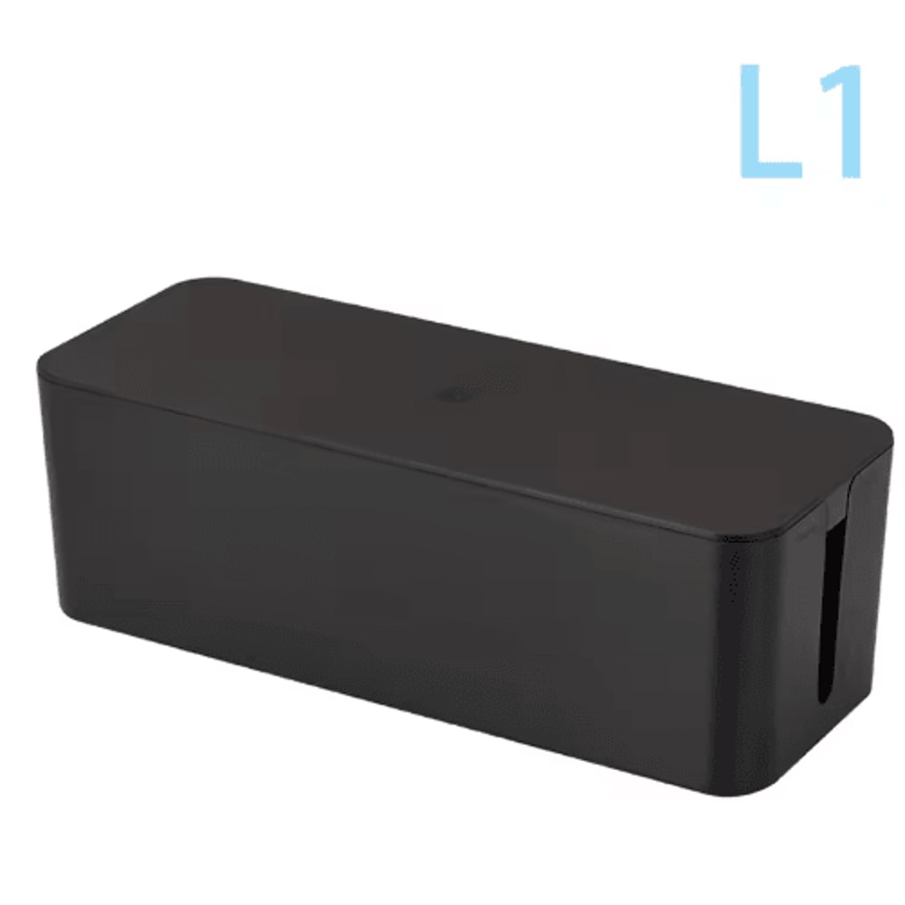 Cable Management Box For Power Strip And Charger Wire Organization 2