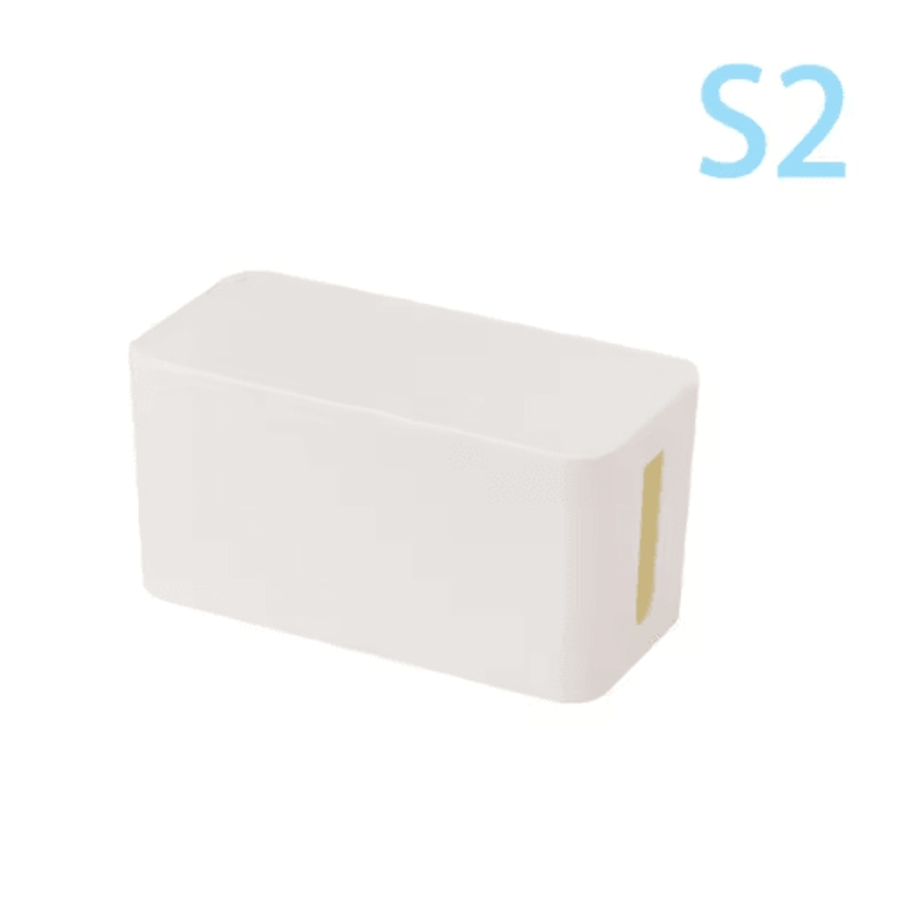 Cable Management Box For Power Strip And Charger Wire Organization 5