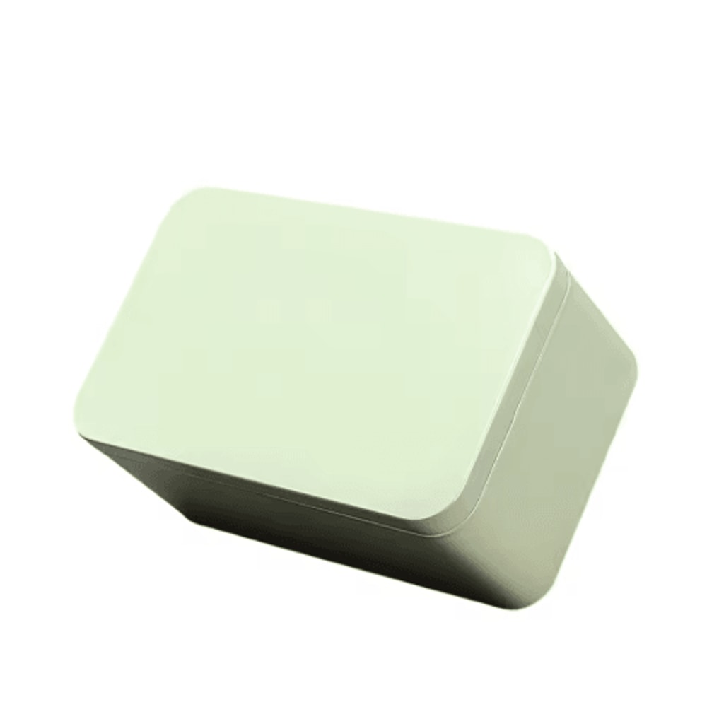 Exquisite Square Metal Tea Storage Tin With Easy Open Lid 2