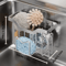 Rustproof Stainless Steel Kitchen Sink Sponge Holder With Adhesive Hook 1