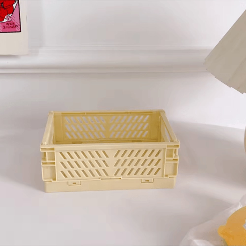 Mr Paper Stackable Foldable Plastic Desktop Stationery Organizer 4