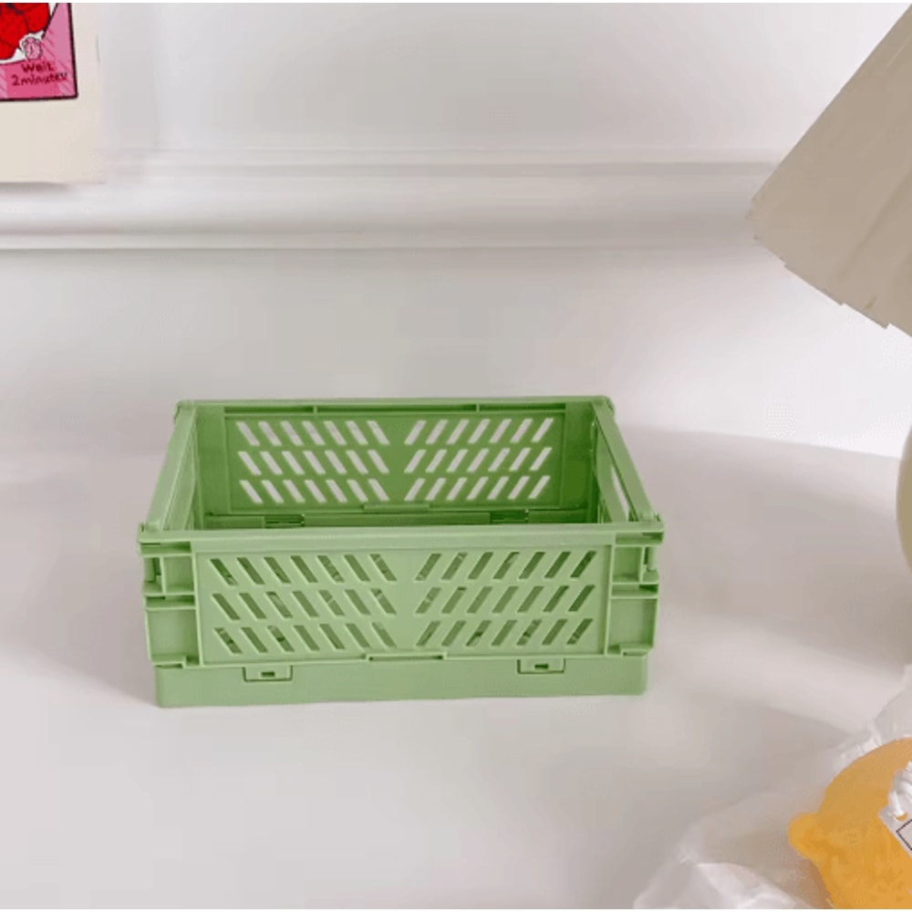 Mr Paper Stackable Foldable Plastic Desktop Stationery Organizer 5