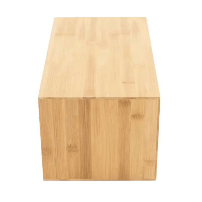 Bamboo 4 Drawer Desktop Organizer For Office And Vanity Storage 2