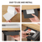 Self Stick Under Desk Drawer Organizer Hidden Storage Tray 6