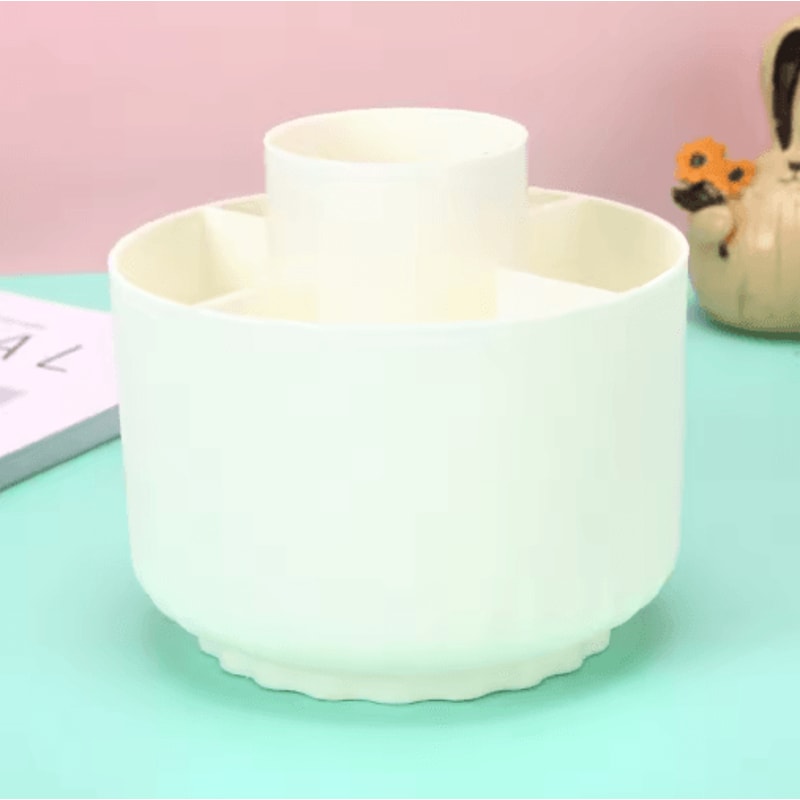 INS Style Rotating Pen Holder Large Capacity Aesthetic Desk Organizer 3
