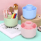 INS Style Rotating Pen Holder Large Capacity Aesthetic Desk Organizer 7