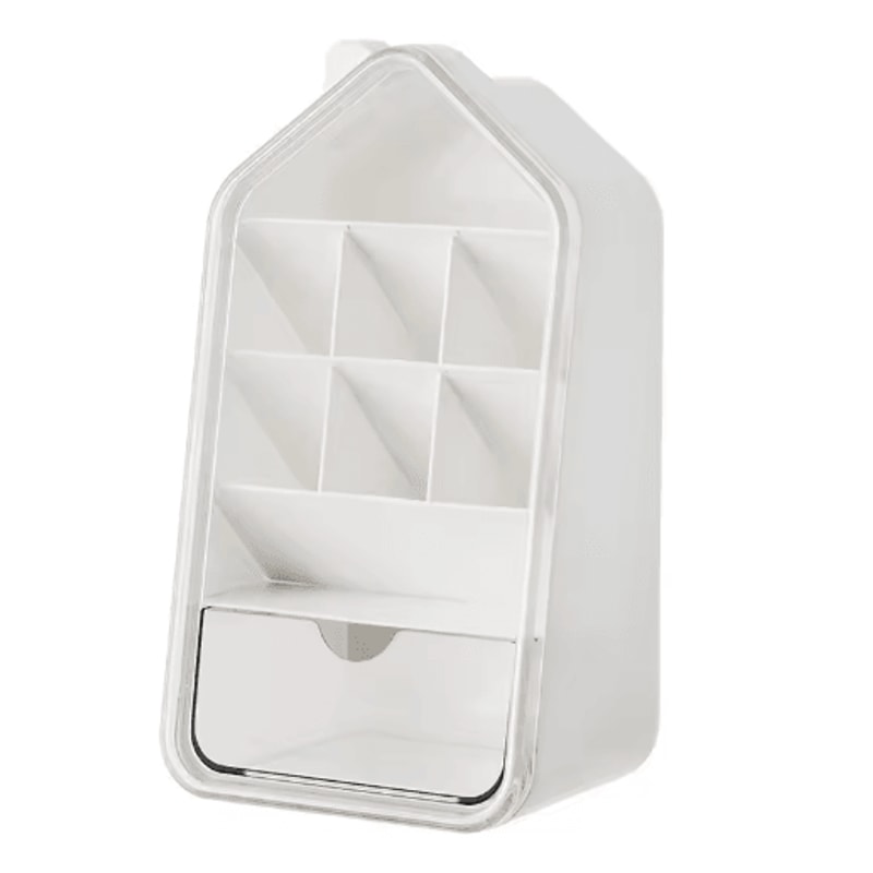 Japanese Style Horizontal Pen Holder With Slanted Compartments 2