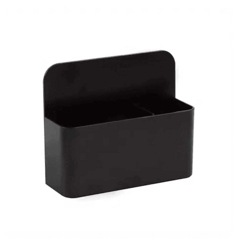 Black Mini Magnetic Whiteboard Pen Holder With Separated Storage 7