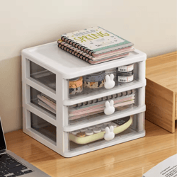 large capacity compartment stationery holder for desk and vanity
