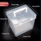 Portable Transparent Multi Slot Marker Organizer With Handheld Design 1