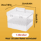 Portable Transparent Multi Slot Marker Organizer With Handheld Design 2