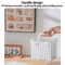 Portable Transparent Multi Slot Marker Organizer With Handheld Design 6