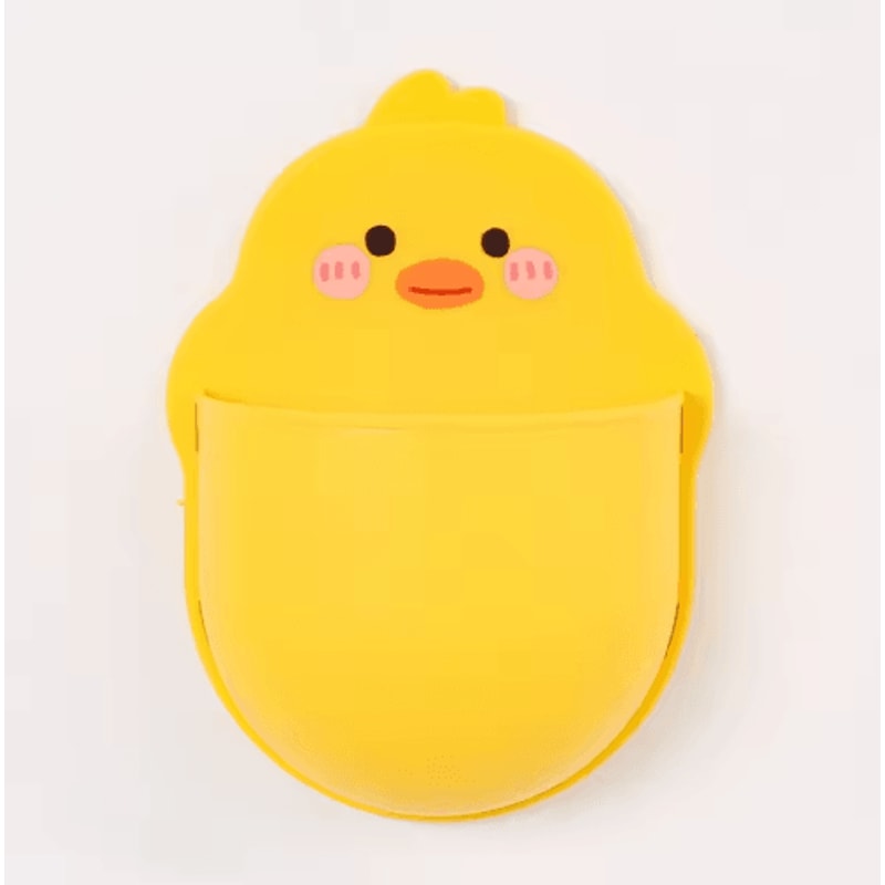 Adhesive Desk Organizer Pen Phone Holder Cute Space Saving Storage Rack 2