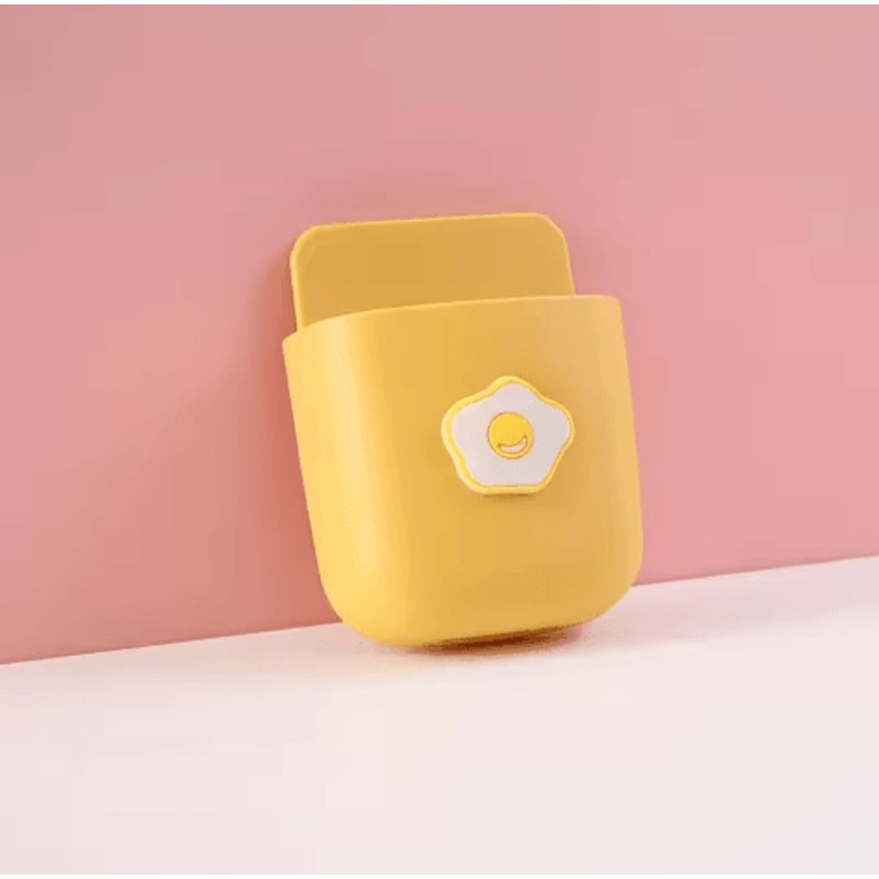 Adhesive Desk Organizer Pen Phone Holder Cute Space Saving Storage Rack 8