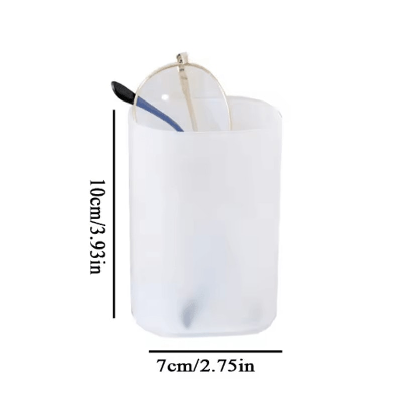 Cartoon Acrylic Dog Pen Holder Cute Desktop Pencil Organizer Box 3