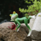 Frog Wine Glass Garden Hanging Whimsical Frog Garden Decor 2