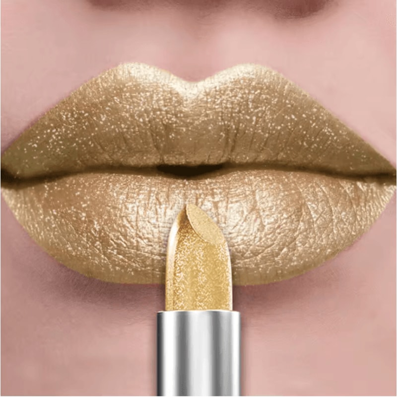 21 Color Glitter Metallic Lipstick Set Long Lasting Pearlescent Lip Tint Collection 22