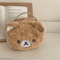 Anime Relaxed Bear Plush Makeup Bag Cute Cosmetic Jewelry Organizer Pouch 1