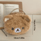 Anime Relaxed Bear Plush Makeup Bag Cute Cosmetic Jewelry Organizer Pouch 2