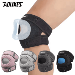 aolikes patella knee brace strap gel pad patellar tendon support