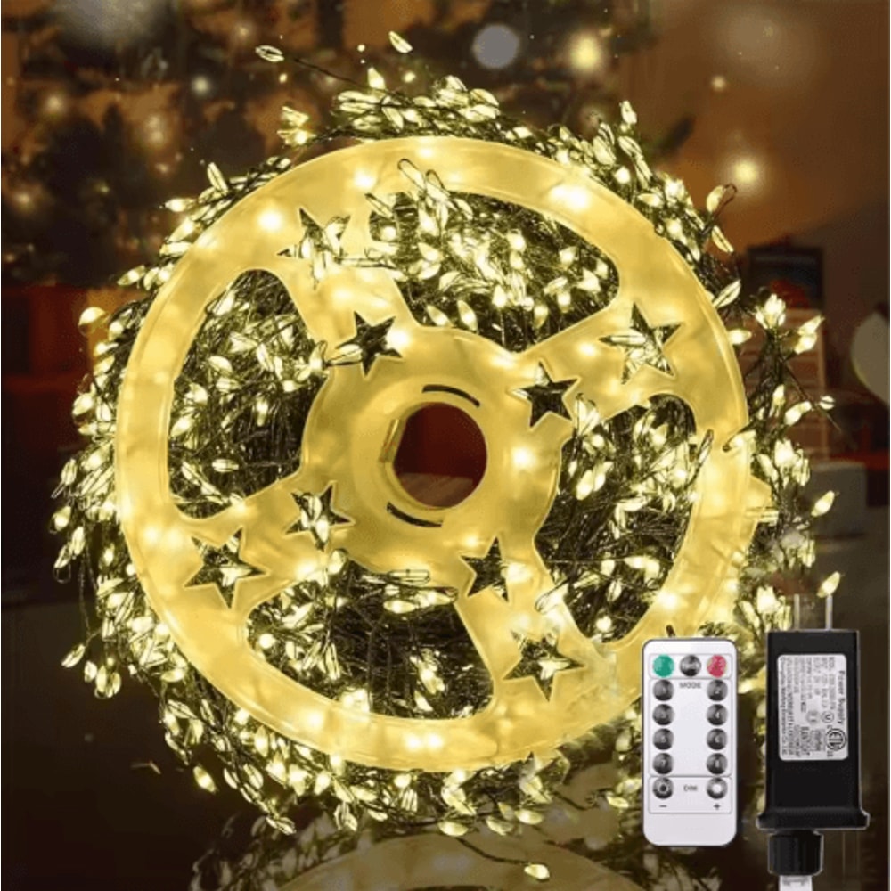 Outdoor Remote Control Copper Wire String Lights Starry Sky Decorative LED Lights 3