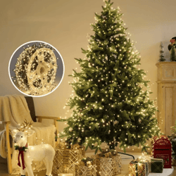 outdoor remote control copper wire string lights starry sky decorative led lights