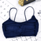 Removable Padded Wireless Sports Bra Elastic Yoga Workout Beauty Back Bra 1