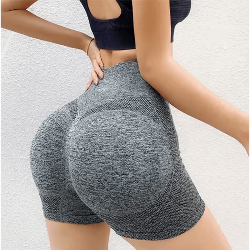 High Waist PushUp Gym Shorts Womens Fitness Yoga Workout Shorts 2