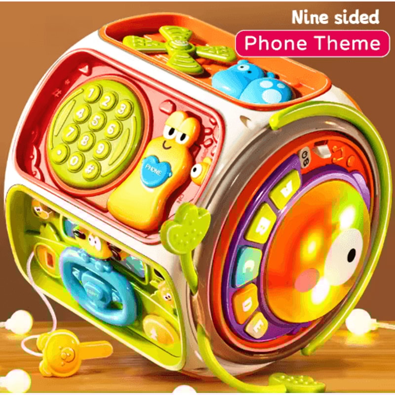 Baby Musical Phone Toy Light Sound Learning Mobile For Toddlers 1