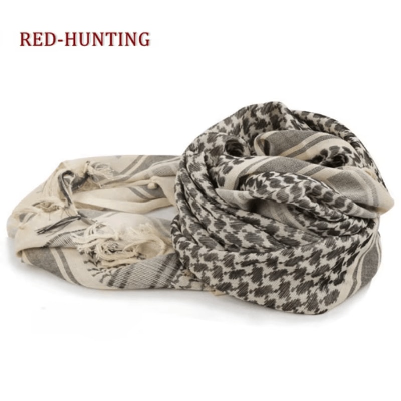 Tactical Shemagh Desert Scarf 43x43 Keffiyeh Head Neck Wrap 10