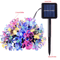 Solar Sakura Cherry Blossom String Lights Outdoor Fairy Garden Decor 7
