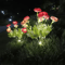 Solar Snow Lotus Flower Garden Lights Waterproof Outdoor Lawn Decor 1