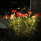 Solar Snow Lotus Flower Garden Lights Waterproof Outdoor Lawn Decor 3