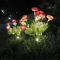 Solar Snow Lotus Flower Garden Lights Waterproof Outdoor Lawn Decor 10