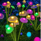 Solar Mushroom Garden Lights Dual Mode LED Jellyfish Pathway Decor 2