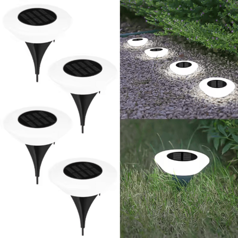 14 LED Solar Ground Lights Waterproof Outdoor Landscape Pathway Lamps 2