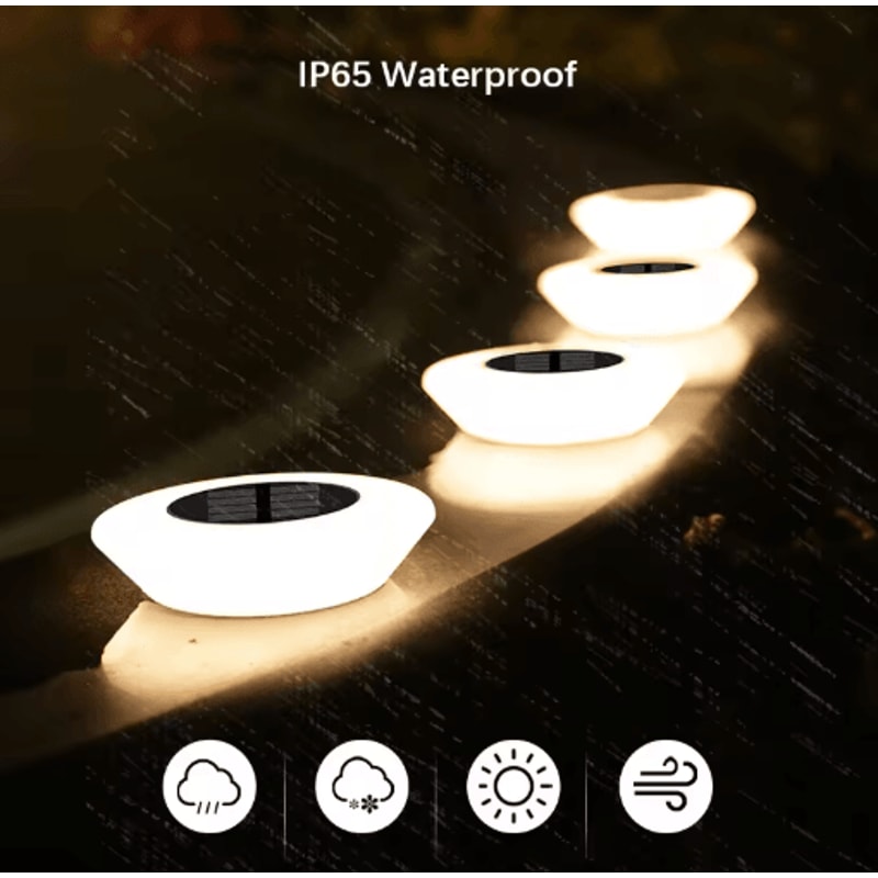 14 LED Solar Ground Lights Waterproof Outdoor Landscape Pathway Lamps 5