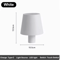 Wireless LED Bottle Table Lamp Touch Control Rechargeable Bar Light 6