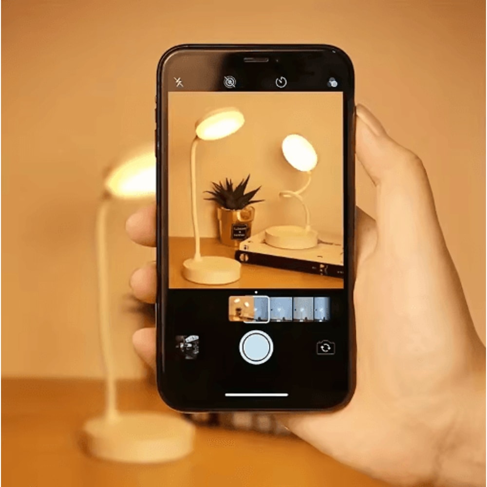 3Level Dimmable Wireless LED Table Lamp Touch Control USB Rechargeable Desk Light 3