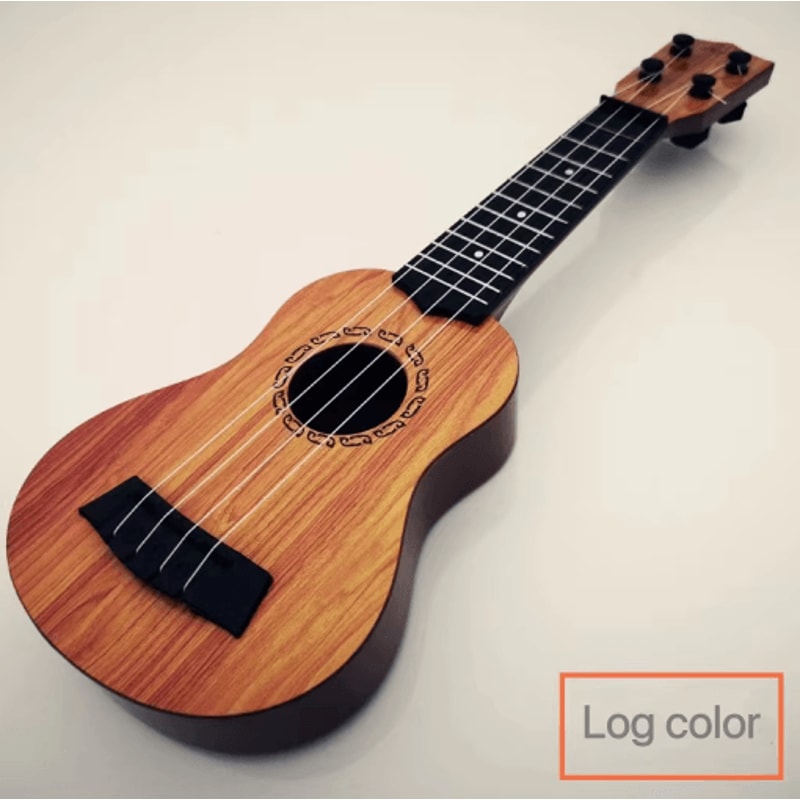 Kids Mini Guitar Toy 35cm UkuleleStyle Musical Learning Instrument 3