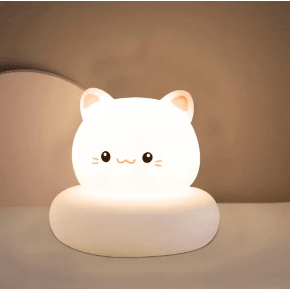 Cute Animal Touch Night Light 3 Level Dimmable Kids Nursery Lamp 3