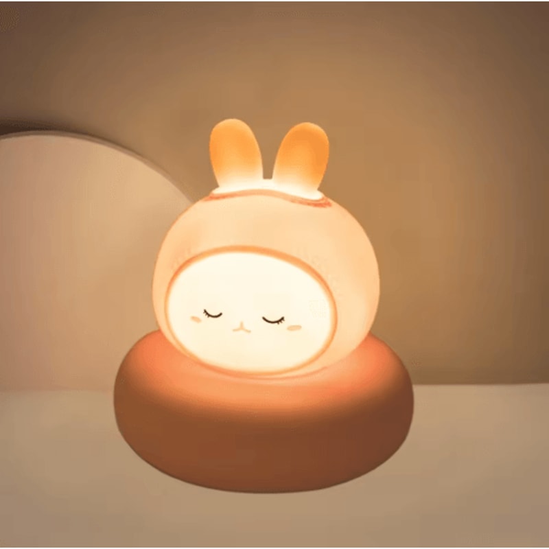 Cute Animal Touch Night Light 3 Level Dimmable Kids Nursery Lamp 5