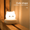 Cute Animal Touch Night Light 3 Level Dimmable Kids Nursery Lamp 7