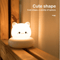 Cute Animal Touch Night Light 3 Level Dimmable Kids Nursery Lamp 7