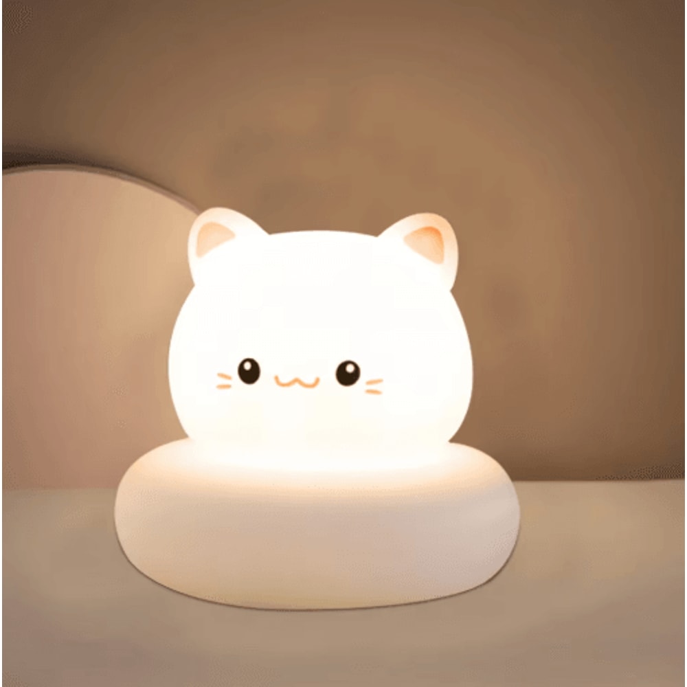 Cute Animal Touch Night Light 3 Level Dimmable Kids Nursery Lamp 8