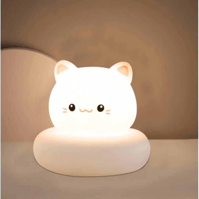 Cute Animal Touch Night Light 3 Level Dimmable Kids Nursery Lamp 8