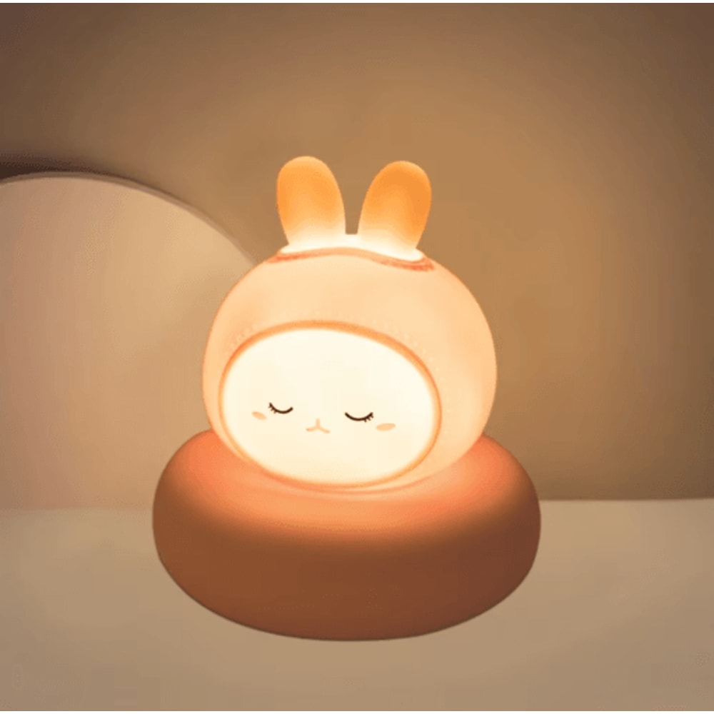 Cute Animal Touch Night Light 3 Level Dimmable Kids Nursery Lamp 9