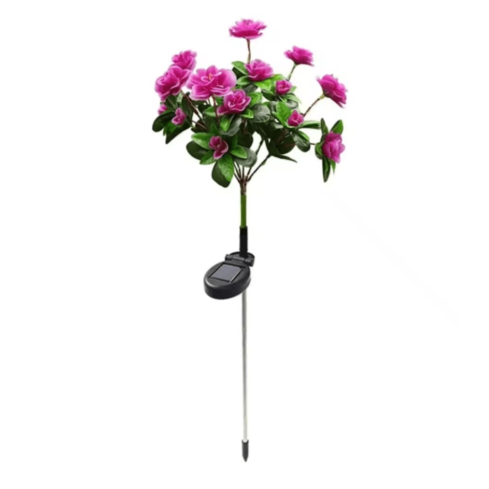 BloomGlow Solar Flower Garden Lights Waterproof LED Landscape Lights For Pathways Patio 4