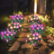 BloomGlow Solar Flower Garden Lights Waterproof LED Landscape Lights For Pathways Patio 0