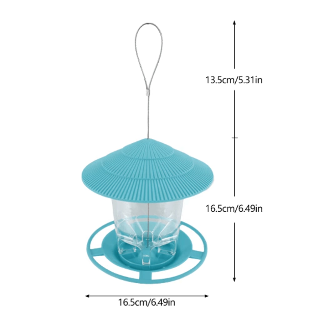 PerchSmart Automatic Bird Feeder Hanging Multi Hole Outdoor Bird Feeder Dispenser 7
